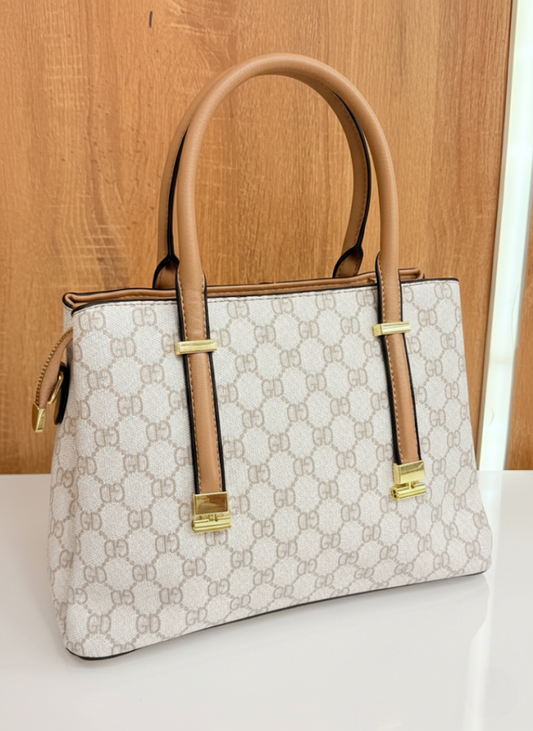 The Luxe Monogram Tote