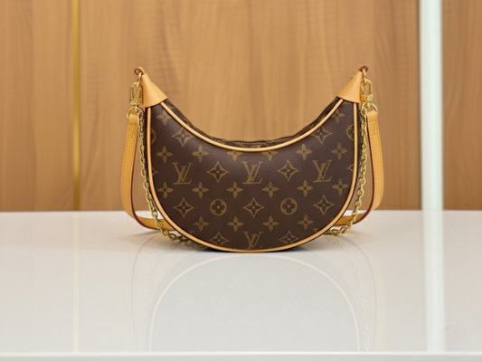 Louis Vuitton Monogram "Croissant" Set (Bag & Pouch)